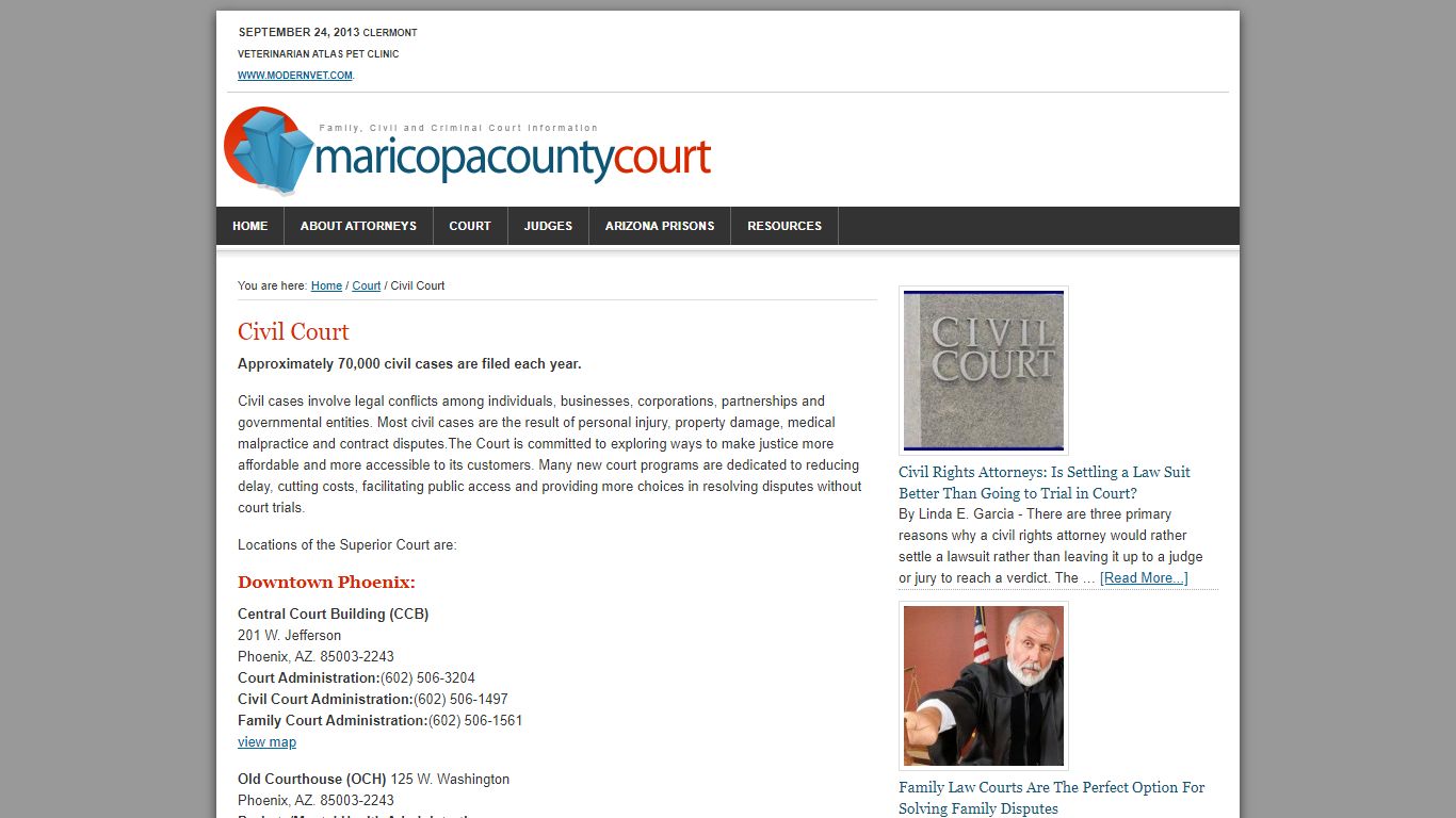 Maricopa County Courts | Civil Court